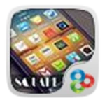 square golauncher ex theme android application logo